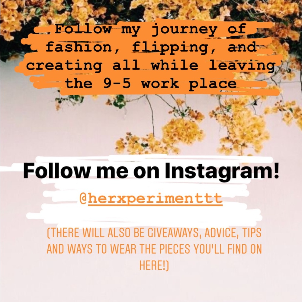 Follow instagram for tips and flips!